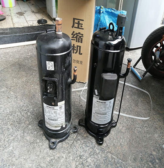 郸城中央空调压缩机的更换维修